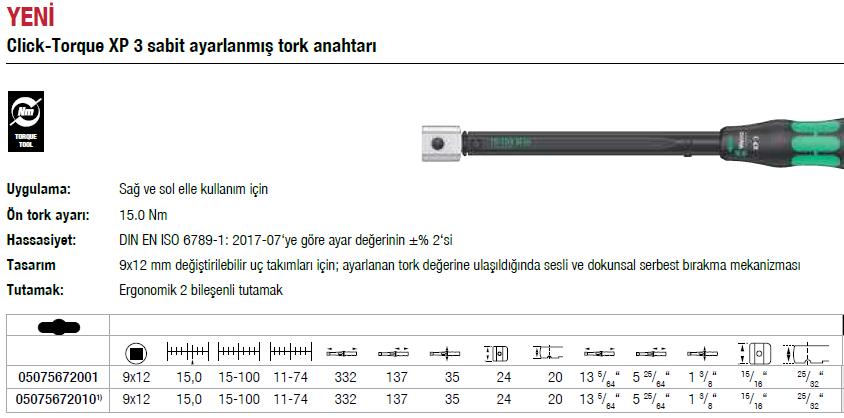 Click-Torque XP 3